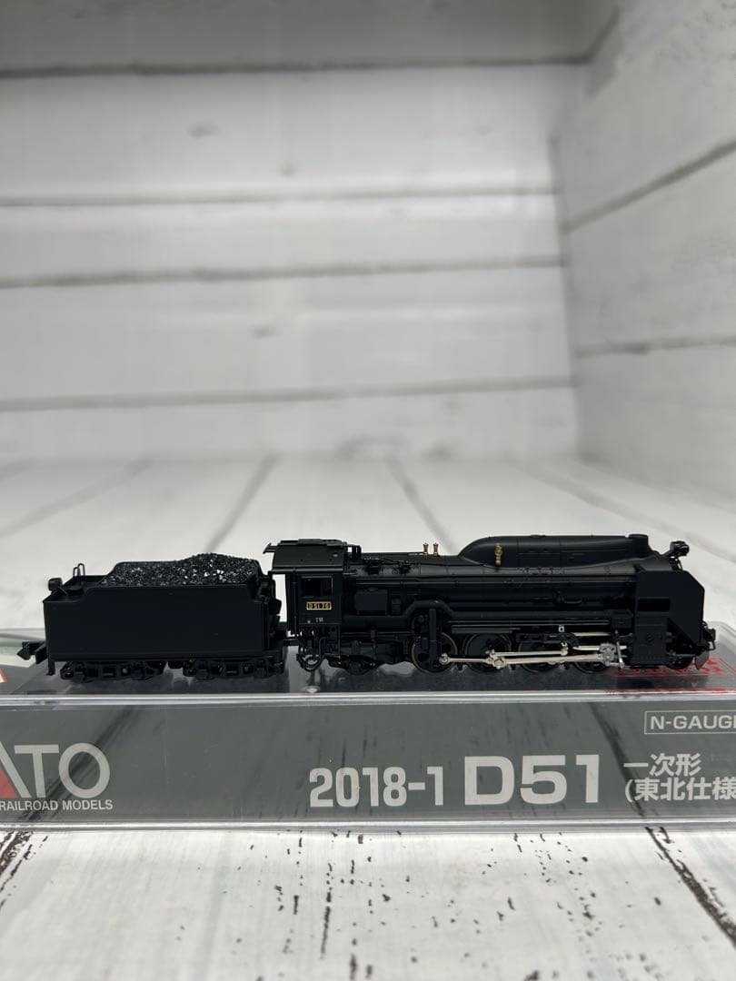 KATO 2018-1 D51 一次形（東北仕様）蒸気機関車 Nゲージ