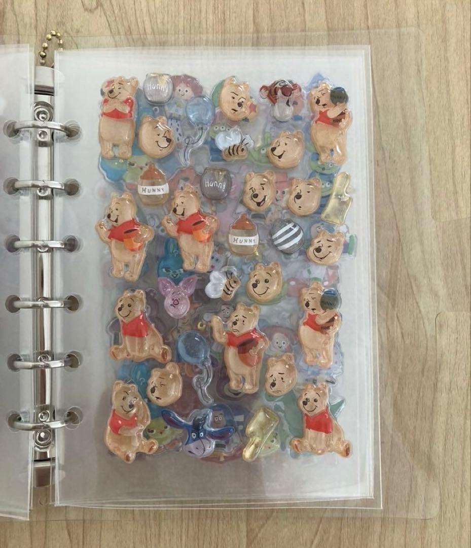 シール帳　完成品　ディズニー　ボンボンドロップシール　うるちゅるシール　正規品