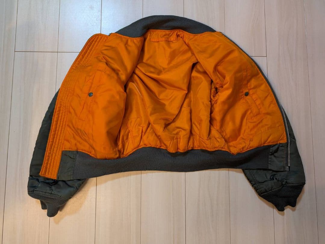 ALPHA コレクション放出【VSゴジラGフォース仕様】MA-1　USA製