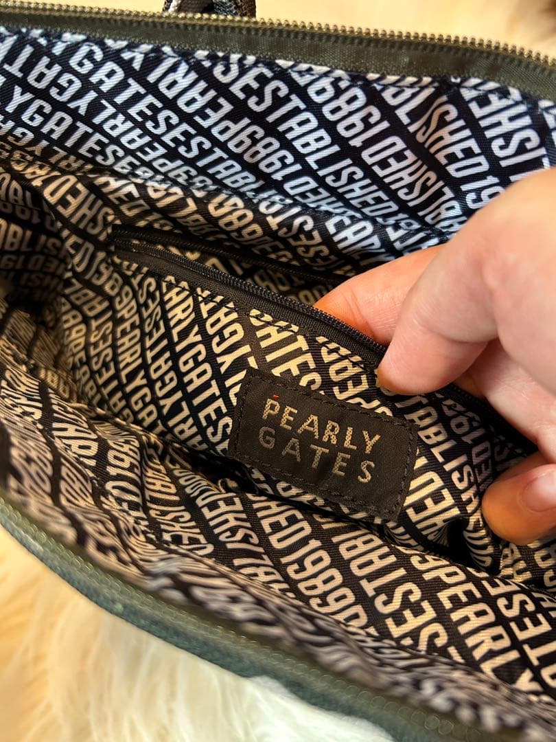 PEARLY GATES 迷彩柄トートバッグ