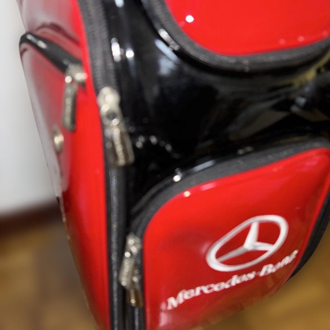 メルセデス・ベンツ キャディバッグ 赤/黒