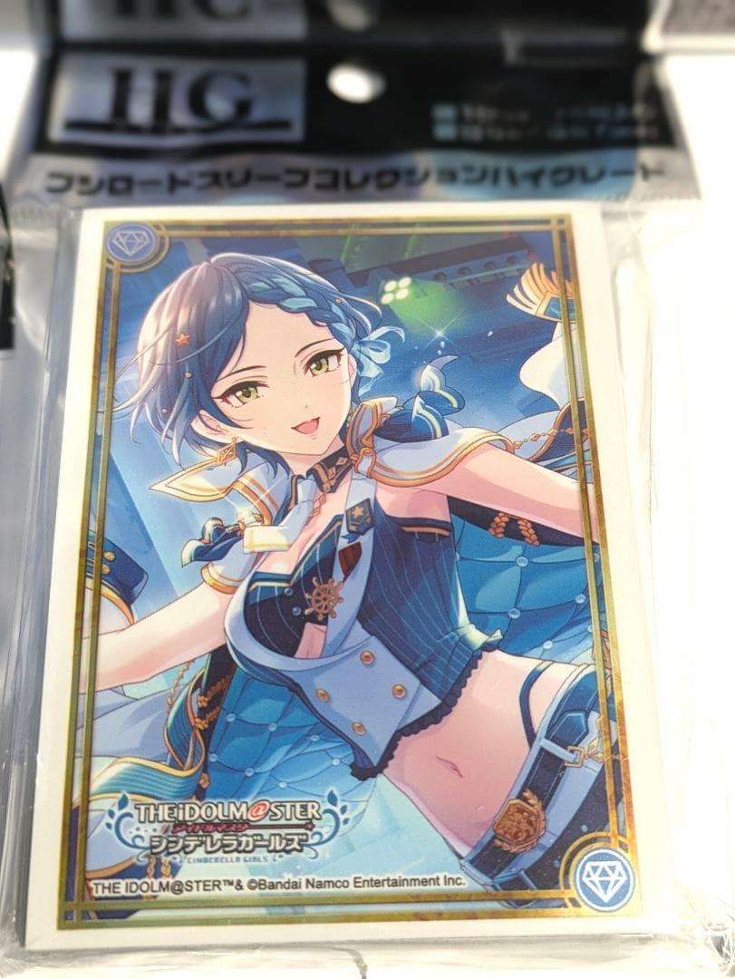 新品未開封 アイドルマスターデレマス速水奏スリーブプレイマット等サプライセット