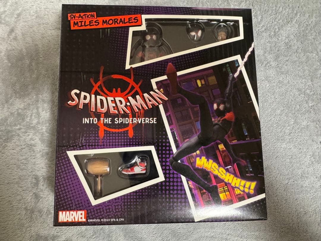千値練スパイダーマン: スパイダーバース マイルス・モラレス フィギュア