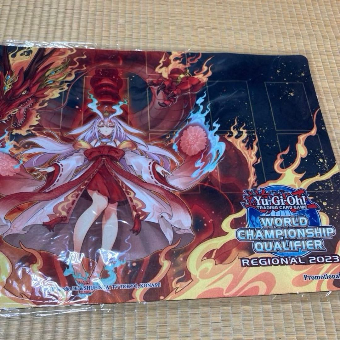 遊戯王OCG 倶利伽羅天童　WCQプレイマット