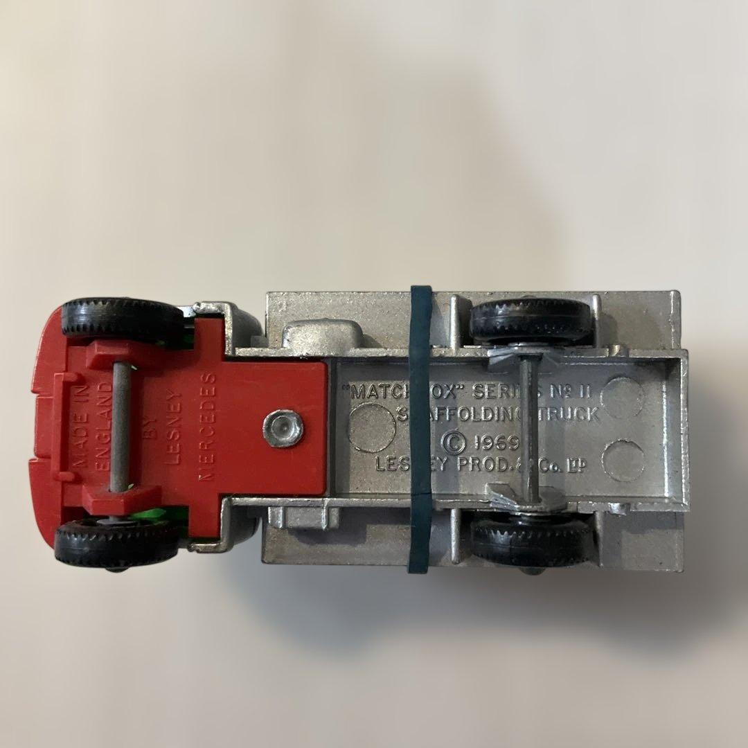 ミニカー　マッチボックス　11 スキャフォールド　トラック