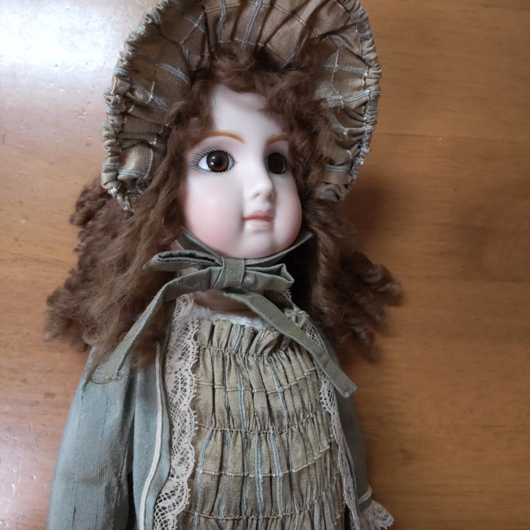 アンティークドール　リプロ　人形　ジュモー　海外作家　ビスクドール