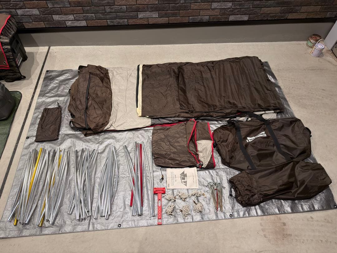 【室内保管】コールマン　ウェザーマスター ワイド2ルームハウス　STD テント