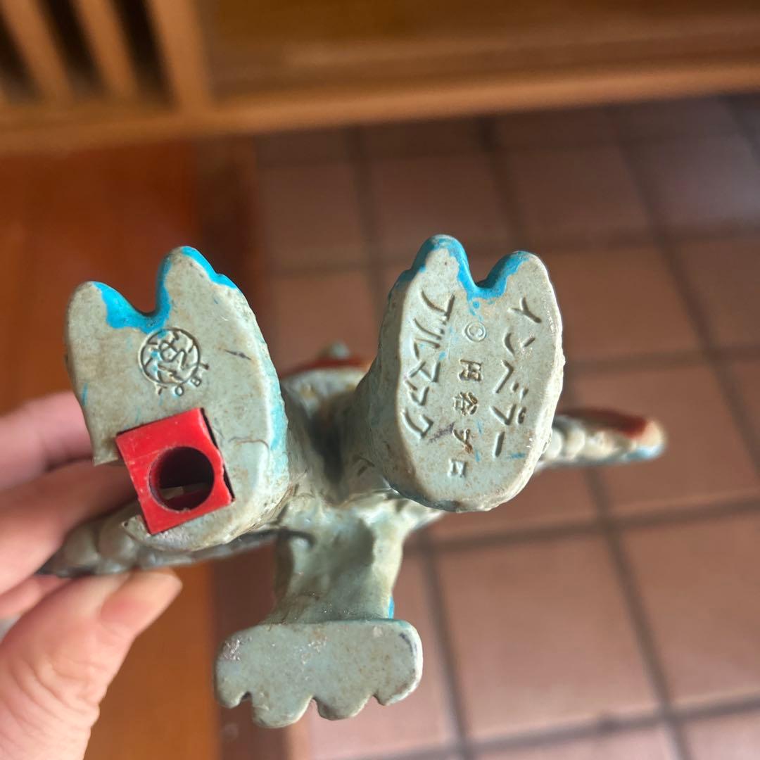 怪獣 ソフビ フィギュア インベラー ブルマァク 鉛筆削り 当時物 美品