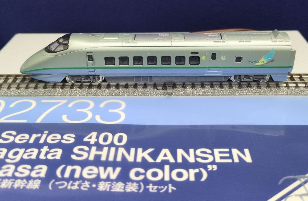 鉄道模型 JR400系 山形新幹線 つばさ 新塗装 7両セット