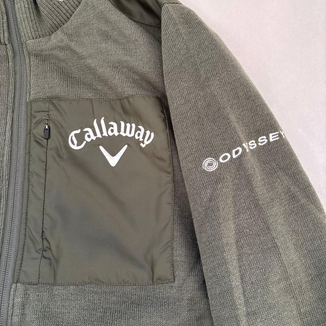 キャロウェイゴルフ　 グリーン セーター L サイズ　プロ支給品