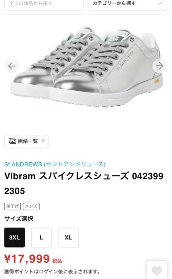 St ANDREWS ゴルフシューズ