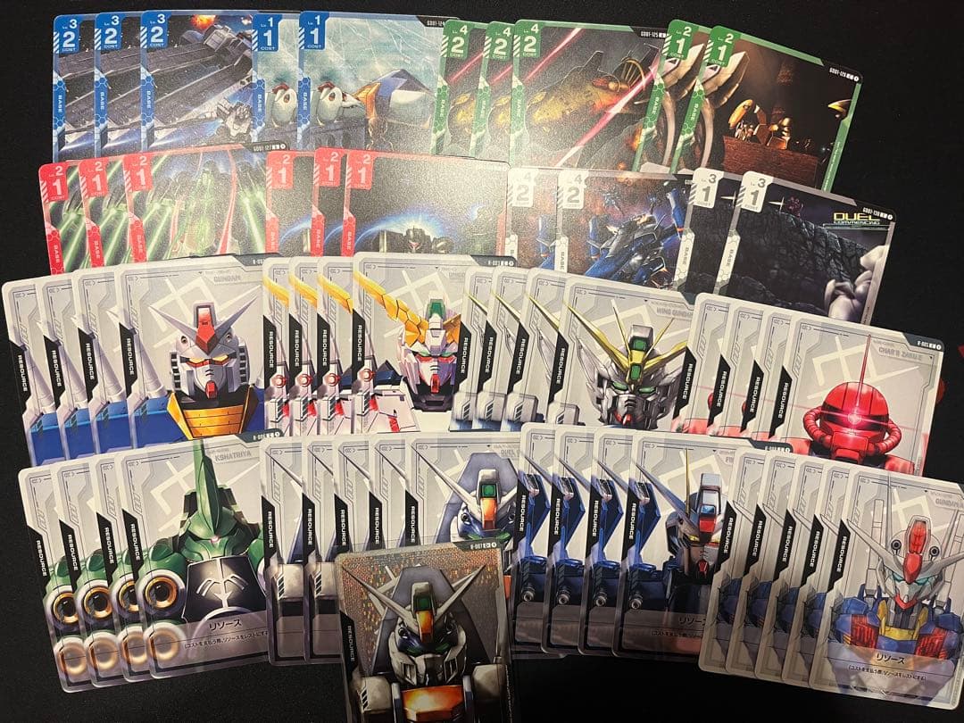 c*s様 ガンダムカードゲーム　引退　青白SEED