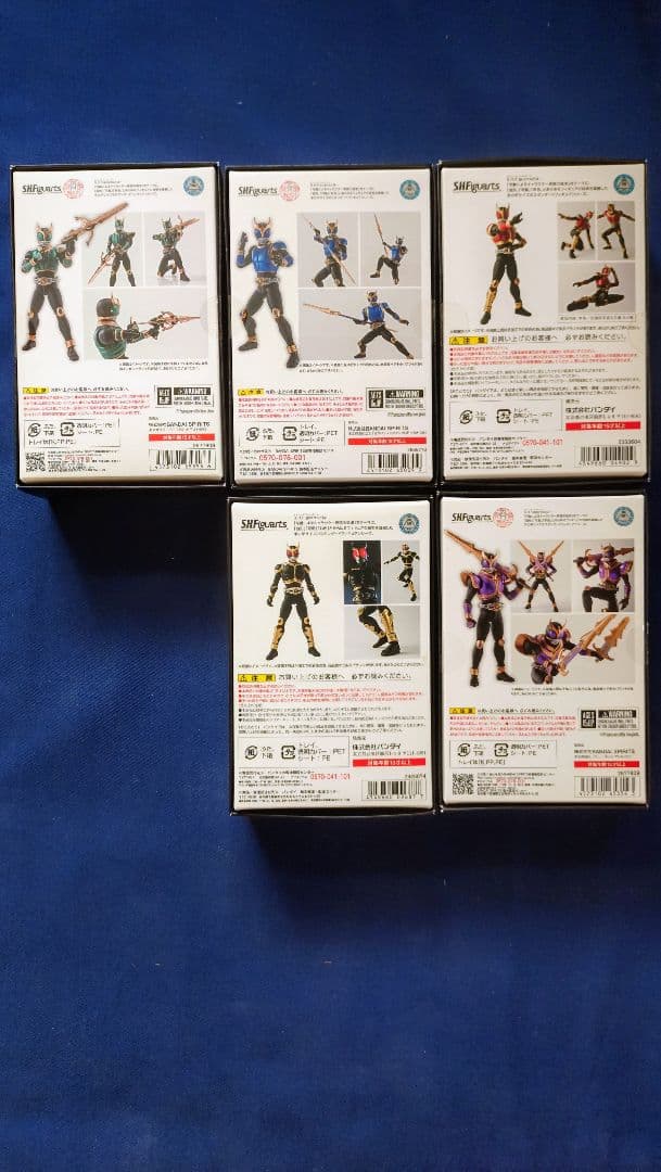 S.H.figuarts 真骨彫製法 仮面ライダークウガ ライジング 5体セット