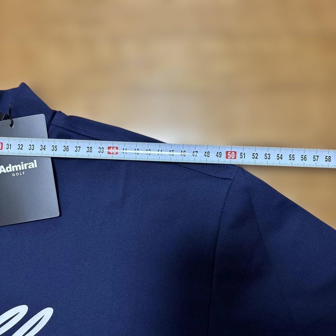 ☆新品☆Admiral アドミラルゴルフ 長袖モックネックLL ネイビー