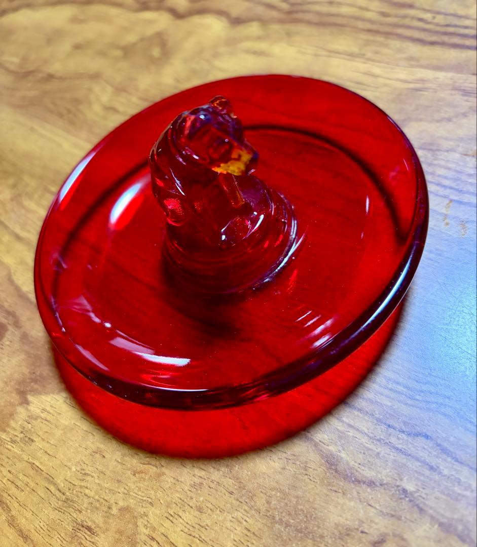 ビクター犬ニッパー君　ガラス製アッシュトレイ