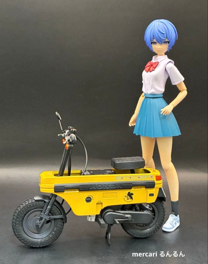 創彩少女庭園　虹村 映美　綾波レイカラーver＋モトコンポNERV塗装完成品