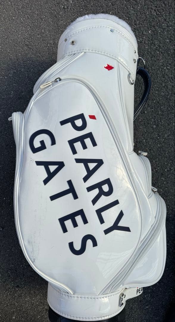 PEARLY GATES 30周年記念キャディバッグ ホワイト特典付き