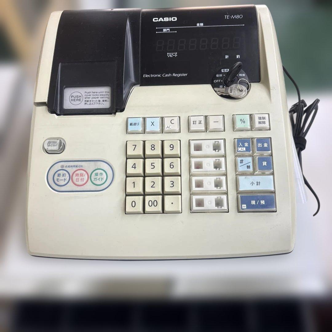 CASIO TE-M80 電子レジスター