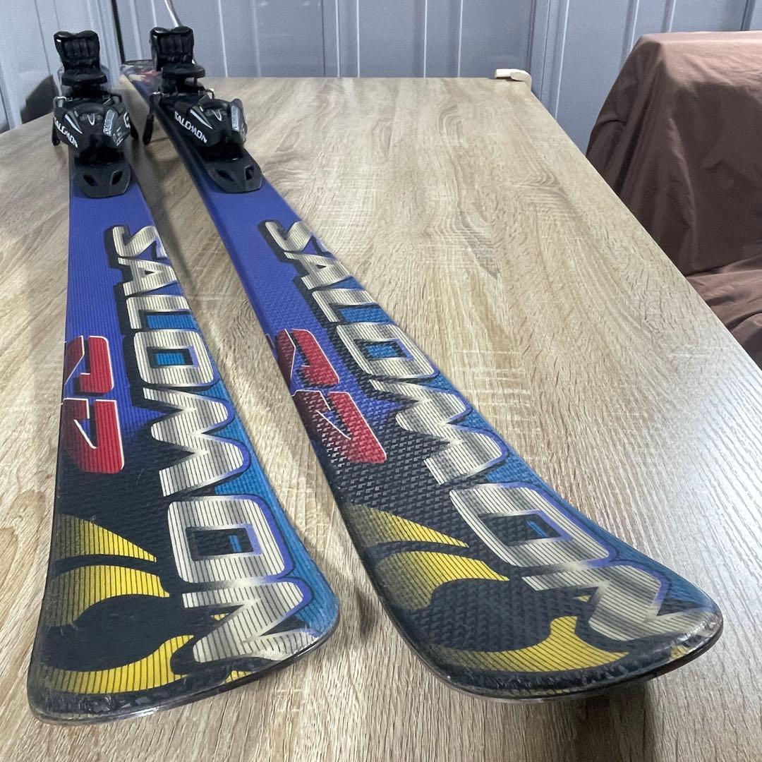 SALOMON（サロモン）160cmスキー板　スキーセット‼︎
