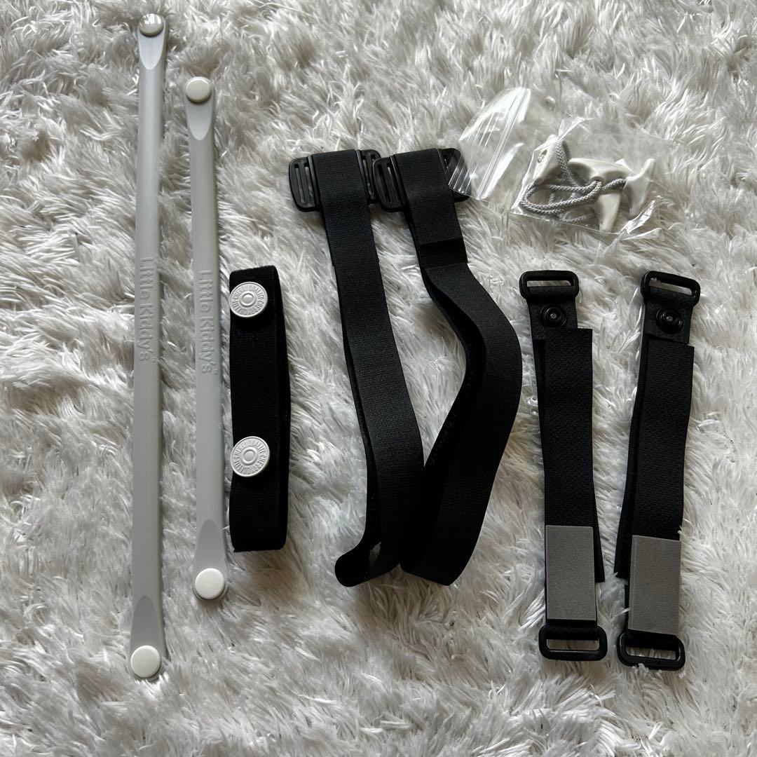 未使用★リトルキディーズ ver.3＋ 自転車レインカバー　フロント　ブラック