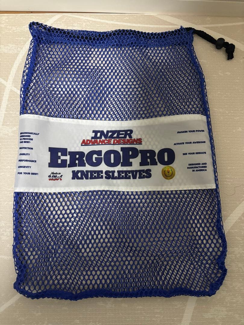 INZER エルゴプロ ネイビー ニースリーブXL