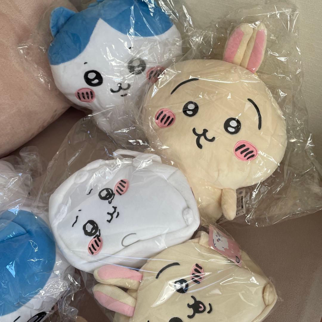 ちいかわ ハチワレ うさぎ ぬいぐるみ バッグ プライズ　まとめ売り
