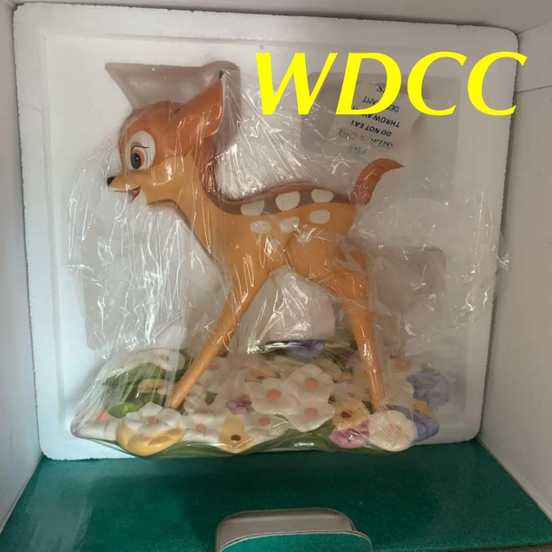 WDCC バンビ　Bambi Purty Flower