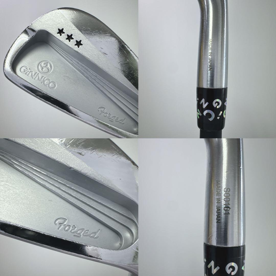 激レア 半中空 GINNICO CB+ IRON 右 TRAVIL 85 S