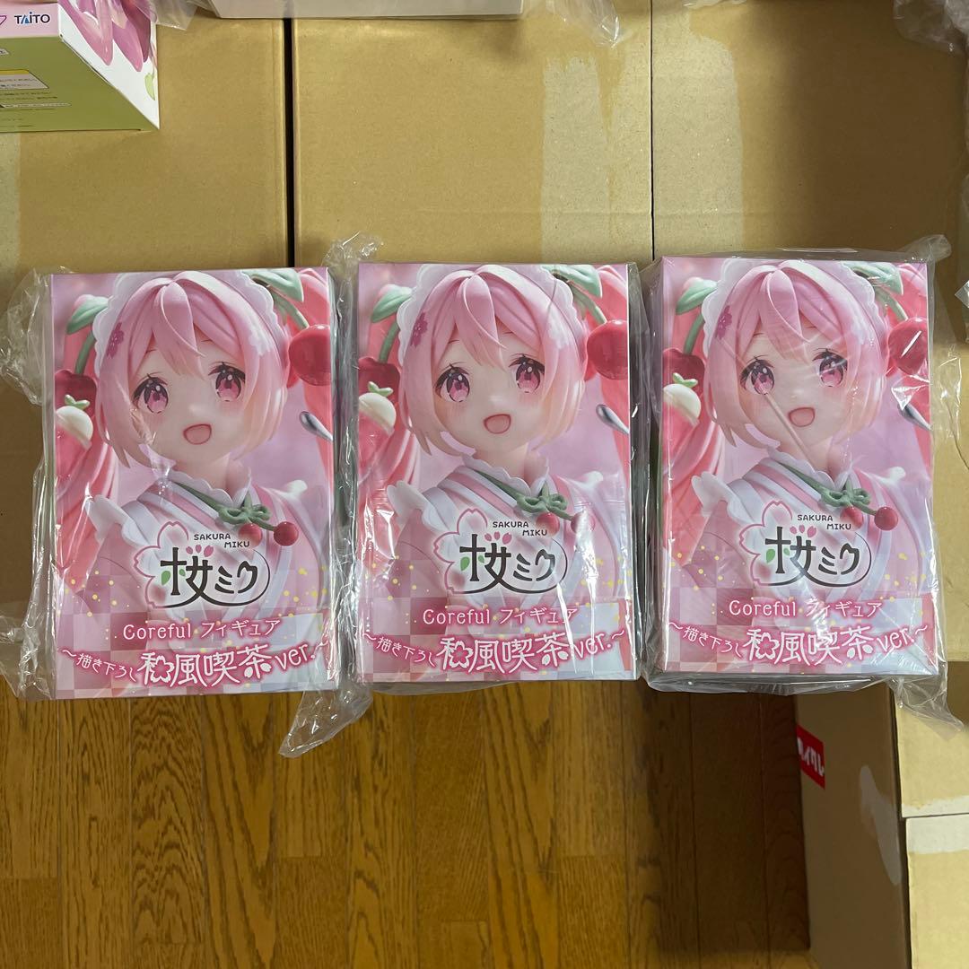 桜ミク プライズフィギュア まとめ売りセット
