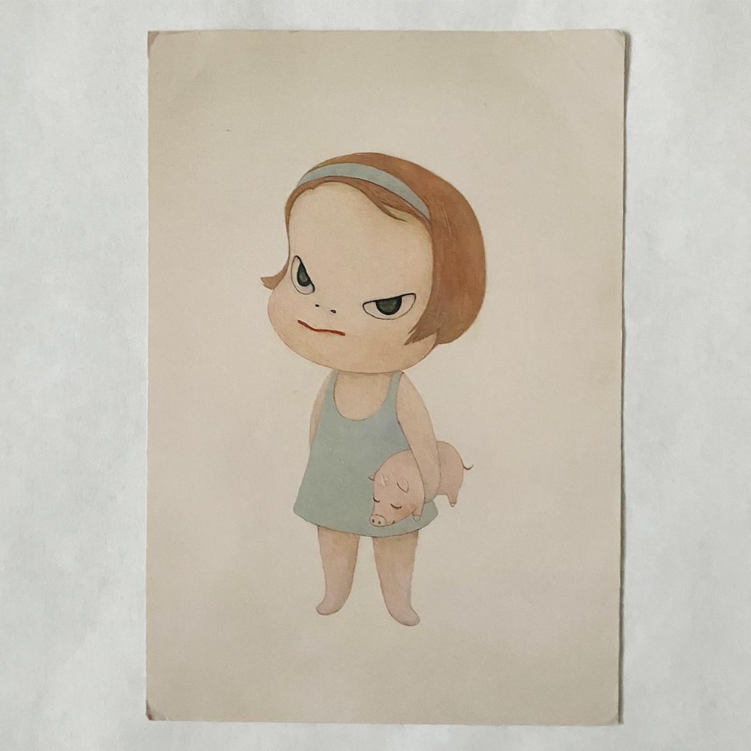 奈良美智 ポストカードセット Puddle Flowers 3冊セット