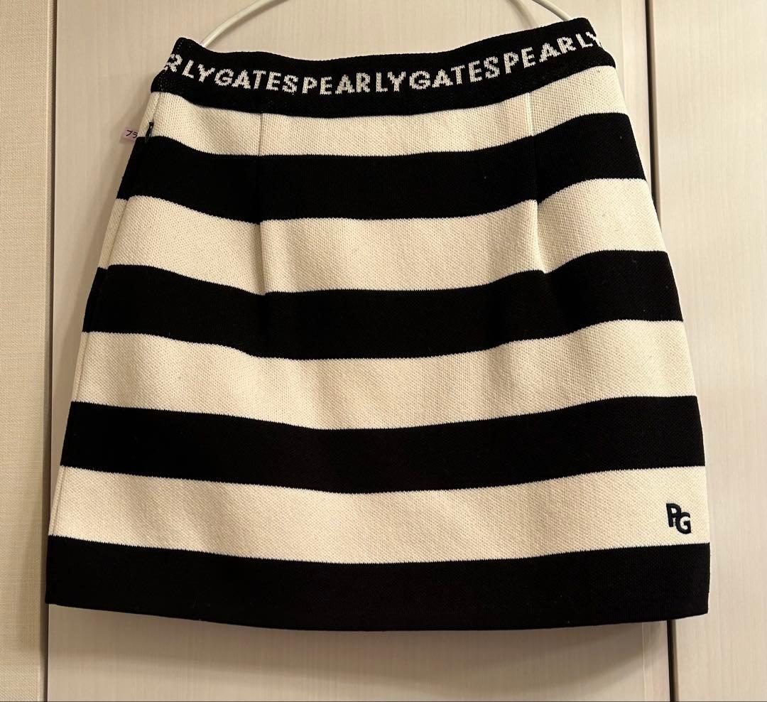 ☆パーリーゲイツ☆ スカート（ボーダー）