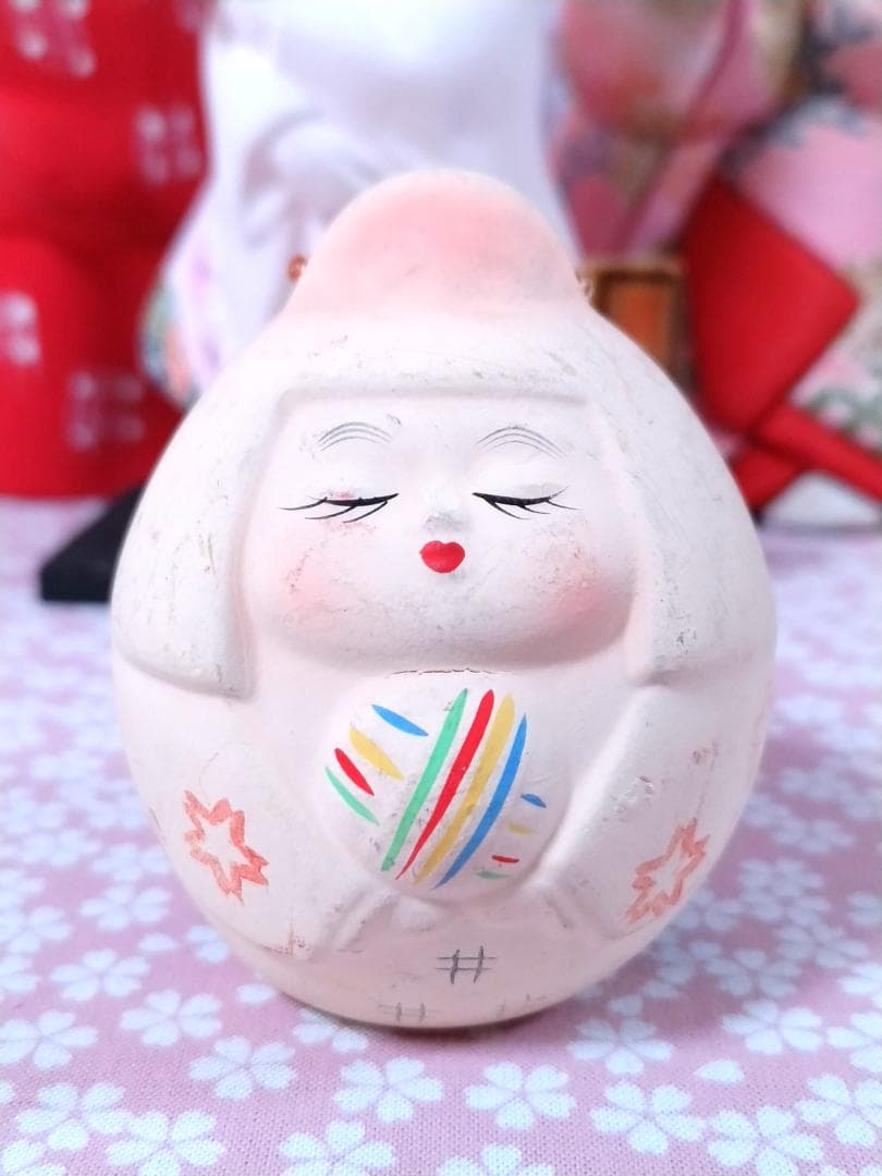 博多人形・木目込み人形・土鈴 まとめ売り 4点 日本伝統工芸 置物