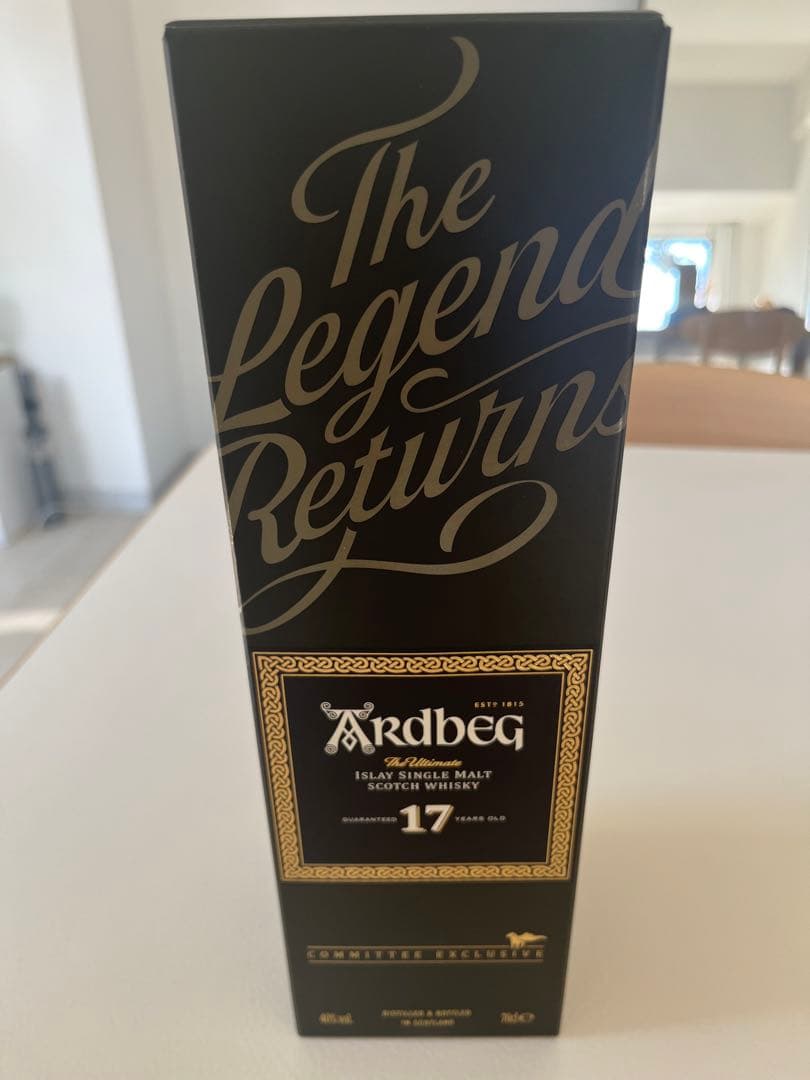 【新品未開封】アードベッグ17年新品（限定品）
