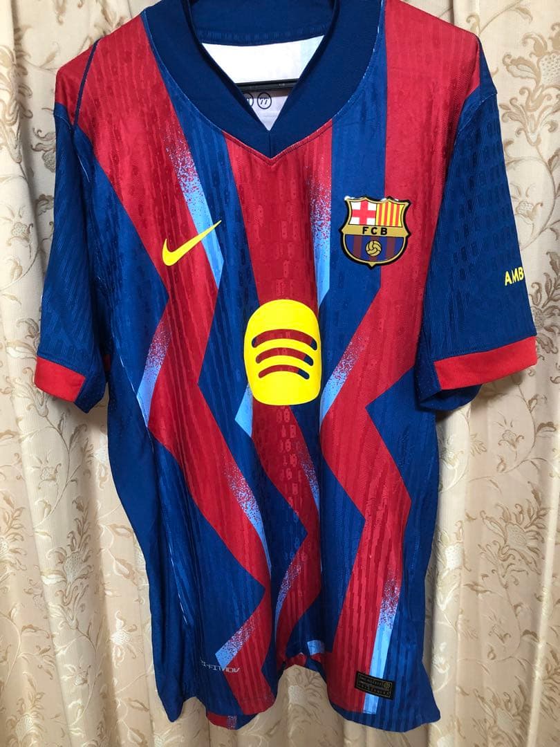 [美品]バルセロナ25-26 4th ラミン・ヤマル オーセンティック Lサイズ