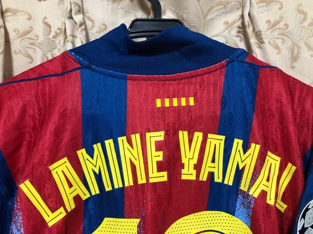 [美品]バルセロナ25-26 4th ラミン・ヤマル オーセンティック Lサイズ