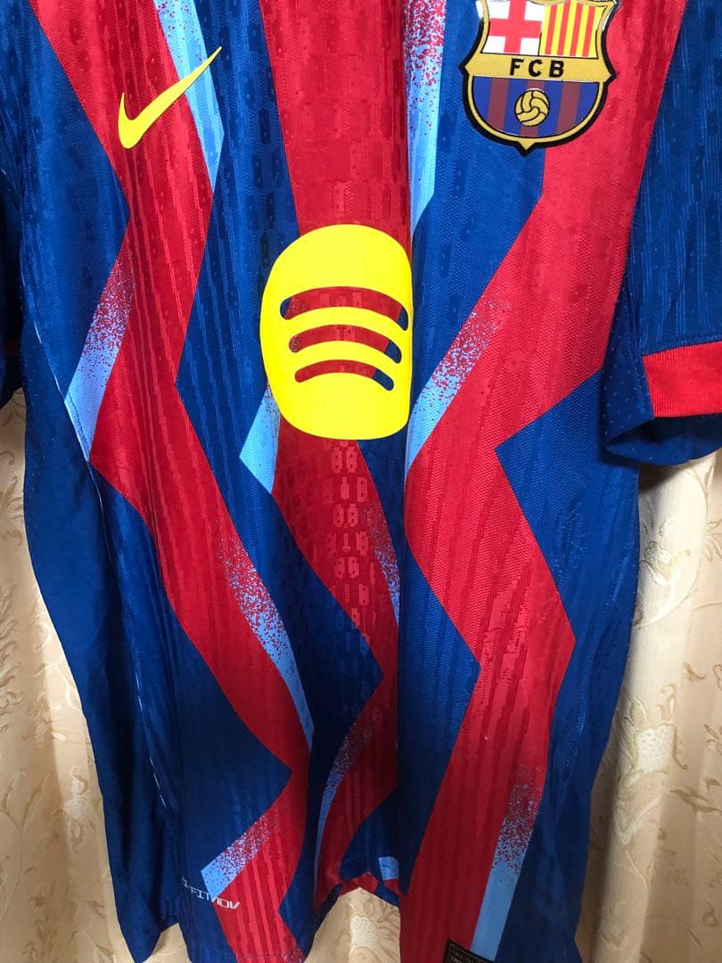 [美品]バルセロナ25-26 4th ラミン・ヤマル オーセンティック Lサイズ