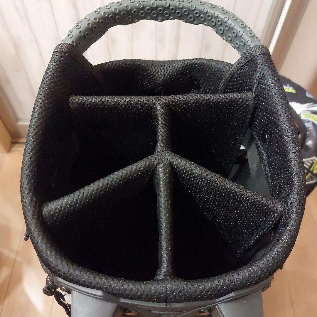 OAKLEY スタンド型キャディバッグ 黒/黄