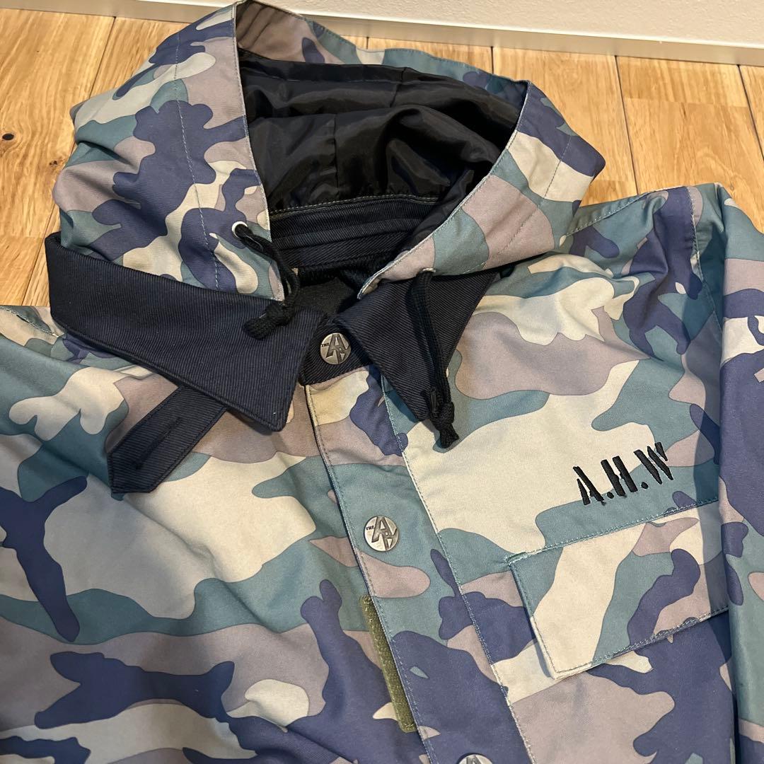 スキーウェア上下3点セット INHABITANT・AA HARDWEAR 迷彩