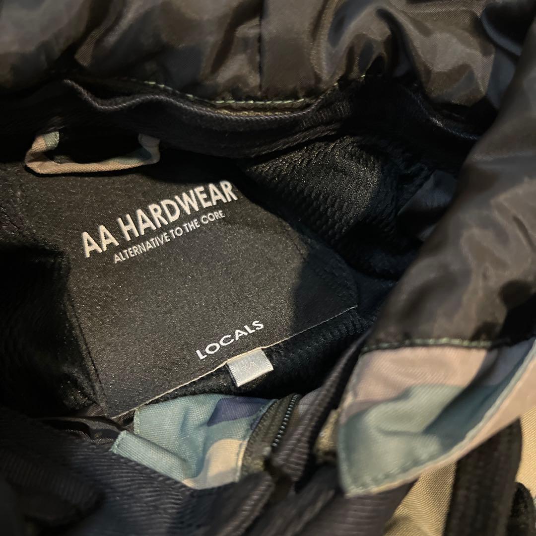 スキーウェア上下3点セット INHABITANT・AA HARDWEAR 迷彩