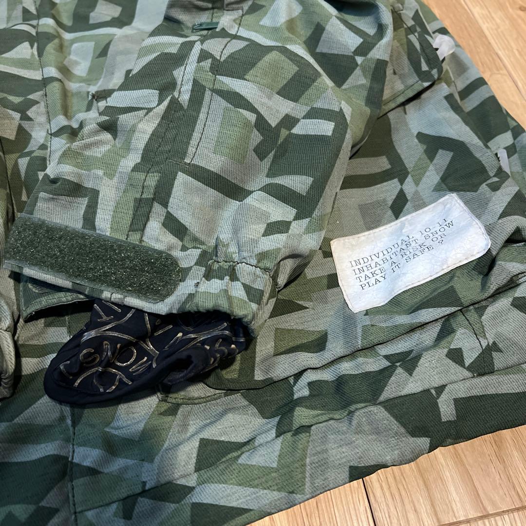 スキーウェア上下3点セット INHABITANT・AA HARDWEAR 迷彩