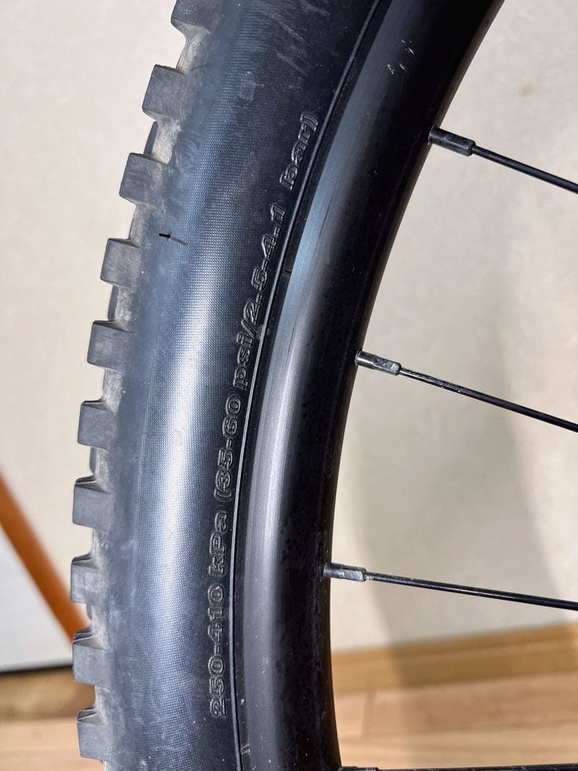 マキシス ミニオン DHF タイヤとシマノ WTB ST i30