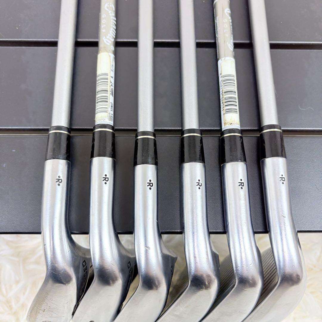 Callaway LEGACY レディースアイアンセット FLEX L 6本