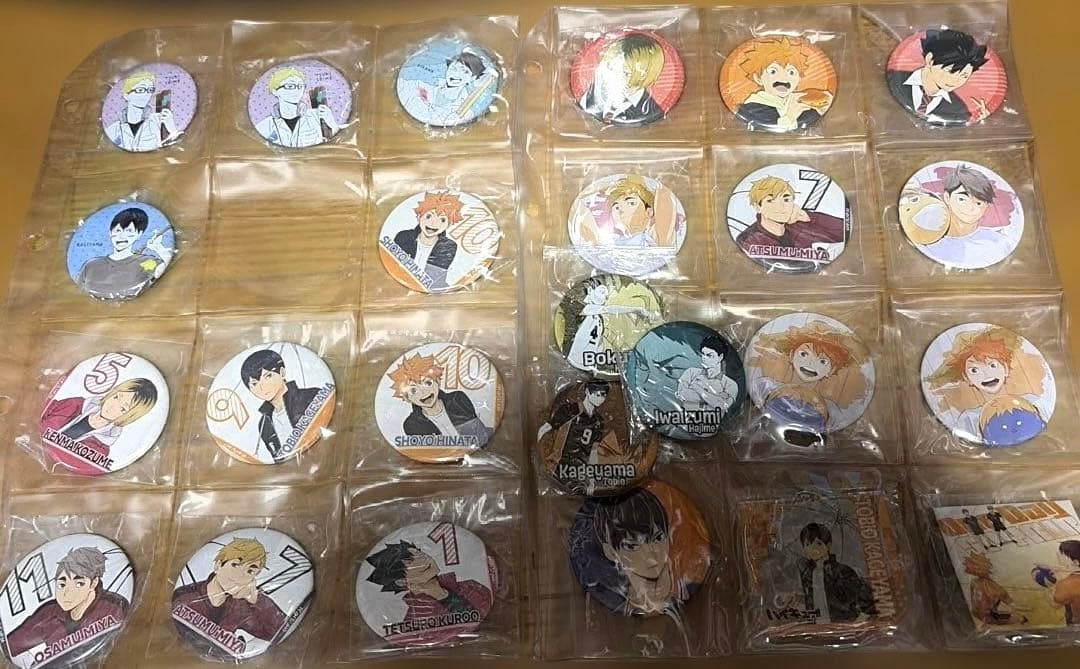 ハイキュー！！　缶バッジ　セット売り