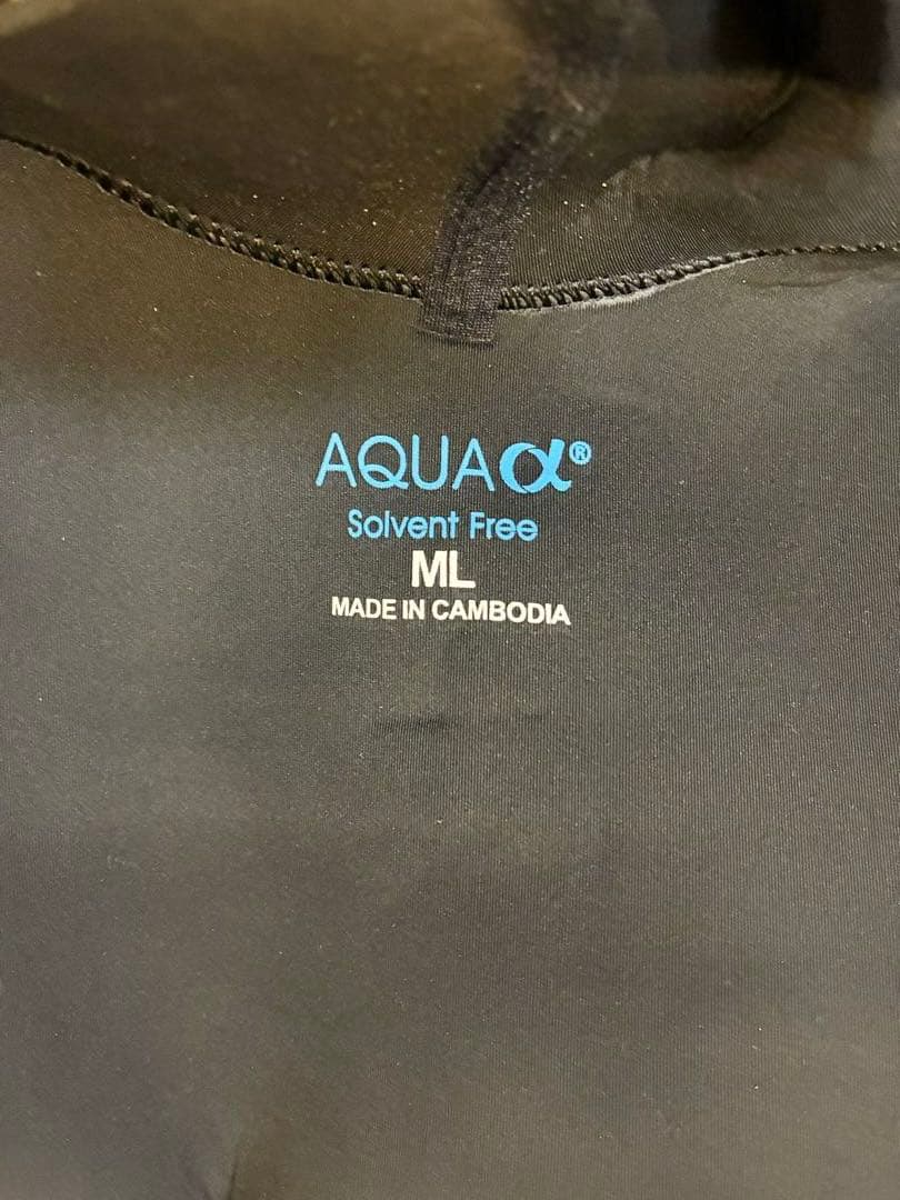 FELLOW セミドライ　試着のみ　バックジップ　5ミリ3ミリ　ウェットスーツ