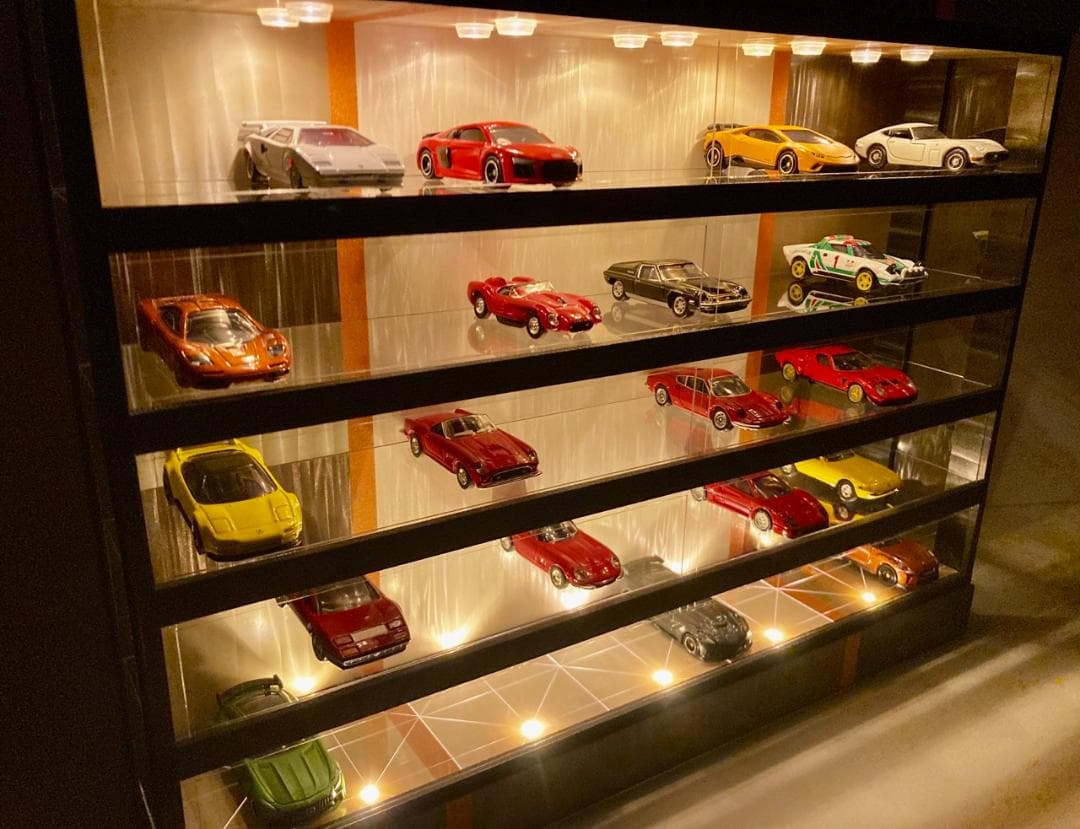 1/64展示50台！可・スタッコライン＆・5層式ディスプレーBOX/ネオジオラマ