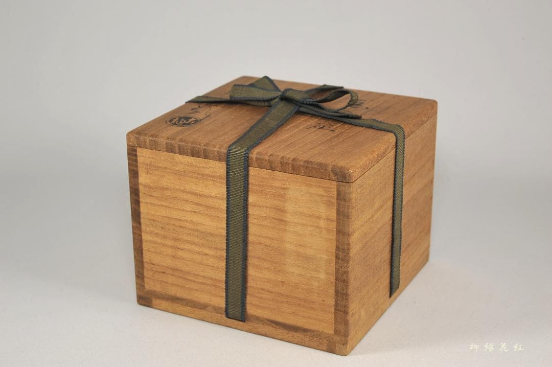 【argktgng】九代 大樋長左衛門 黒茶碗 共箱 茶道具