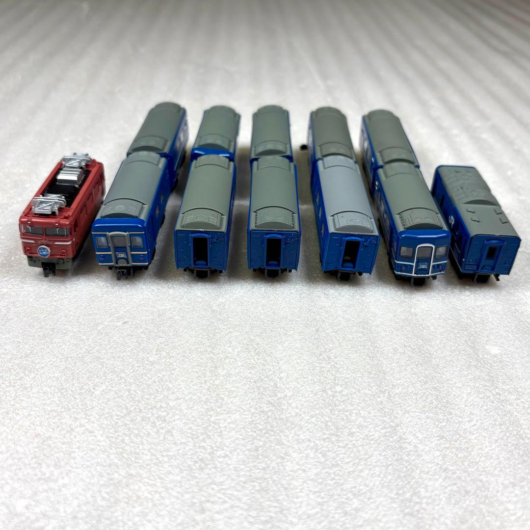 Bトレイン Bトレ EF81＋24系日本海 9002レ ラストラン フル編成