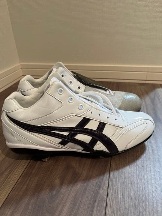 【値下げ】asics 野球　オーダースパイク　左投げ用