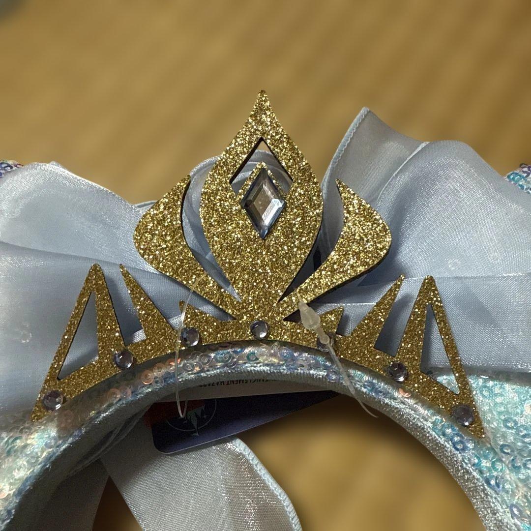 香港ディズニー　アナ雪　カチューシャ