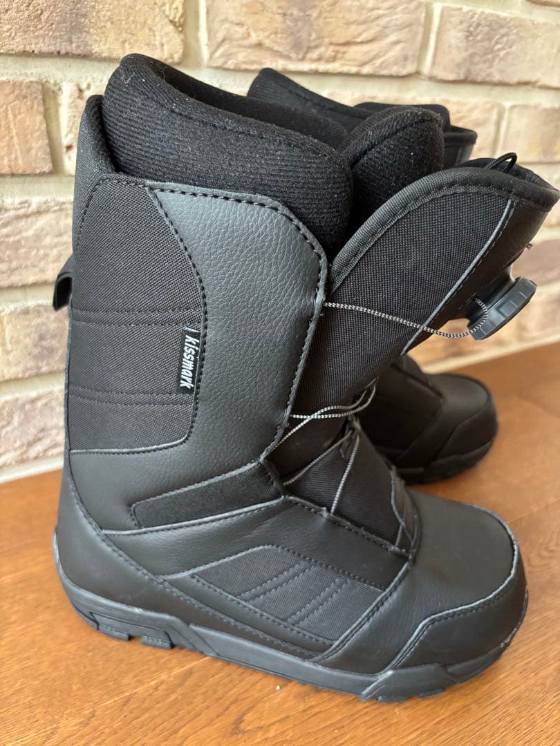 kissmarkスノーボードブーツ ブラック25㎝